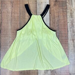 Victoria's Secret Medium Racerback Tank Top Padded Shelf Bra Open Back Butterfly